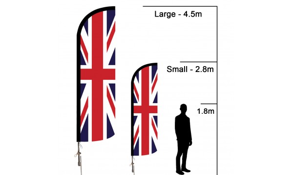 Union Jack (UK) Advertising Flag